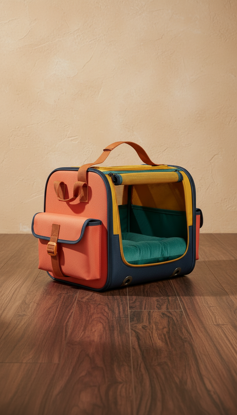 Luxury Pet Carrier in a new setting
